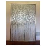 Grace Feyock Oil on Canvas Titled "Strength in Numbers" 62x42 Framed Art