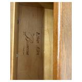 Ethan Allen Baumritter Wooden Sideboard Cabinet 4 Drawer Shutter Doors