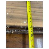 Vintage Oval Extension Dining Table w/ Leaf Oak Finish 60x41 Good