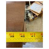 Traditional Chest on Chest Dresser Brown Wood 8 Drawer 55x40x20