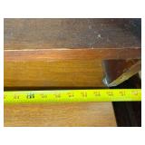 Vintage Wood Countertop Hutch Shelf 3 Tier Farmhouse Display 32in