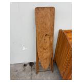 Vintage Wooden Folding Ironing Board Rustic Farmhouse Decor 34in