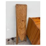 Vintage Wooden Folding Ironing Board Rustic Farmhouse Decor 34in