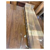 Vintage Oval Extension Dining Table w/ Leaf Oak Finish 60x41 Good