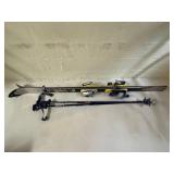 Volant Downhill Skis w/ Salomon Bindings & Scott Poles 164cm