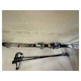 Volant Downhill Skis w/ Salomon Bindings & Scott Poles 164cm