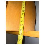 Adjustable Wooden High Chair Stokke Style Beech 31in Good Condition