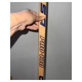 Christian Pro-130 Wood Hockey Stick, Riedell 81 Skates and Figure Skating Lot