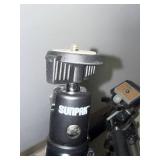Bogen Manfrotto Tripod w/ 3030 Head + Sunpak Monopod & Case