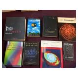 Physics & Cosmology Book Lot 7 Volumes Kaku Susskind Optics Ogata