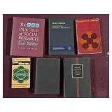 Vintage Academic Science & Social Research Books Lot of 6 Hardcover PB