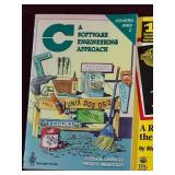 Vintage Computer Science Programming Math Books Lot of 8 C Pascal