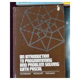 Vintage Computer Science Programming Math Books Lot of 8 C Pascal