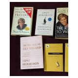 12 Book Lot Suze Orman Toni Morrison Covey Pirsig Philosophy Mix