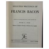 Vintage Hardcover Book Lot 5pcs Robert Burns Francis Bacon New Orleans