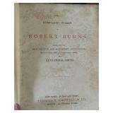 Vintage Hardcover Book Lot 5pcs Robert Burns Francis Bacon New Orleans