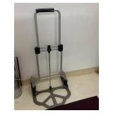 Folding Aluminum Hand Truck Utility Dolly Cart 2 Wheel Compact Portable