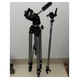Bogen 3030/3 Professional Tripod w Pan Tilt Head & Westcott Stand