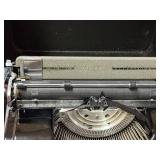 Underwood Champion Portable Manual Typewriter w/ Case Black Vintage