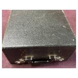 Underwood Champion Portable Manual Typewriter w/ Case Black Vintage