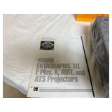 Kodak Ektagraphic III AMT Slide Projector Boxed w Tray Lens Manual