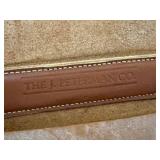 J. Peterman & Vintage Leather Briefcase Attache Bag Lot 2 Brown