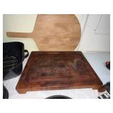 Kitchenware Lot Lodge Cast Iron Screwpull Roaster Board Pans