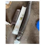 Mixed Drainage Parts Lot Corrugated Downspout PVC Pipe Gutter Pieces