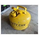 Eagle Type I Safety Can UI50S 2 Gallon Yellow Steel Fuel Can