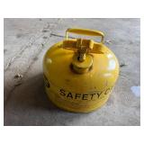 Eagle Type I Safety Can UI50S 2 Gallon Yellow Steel Fuel Can