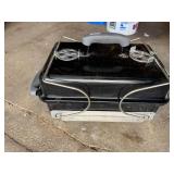 Weber Go-Anywhere Portable Charcoal Grill Black Folding Legs