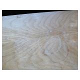 Unpainted Wooden Bookcase Shelf Unit 48 X 12 X 26 in