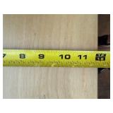 Unpainted Wooden Bookcase Shelf Unit 48 X 12 X 26 in