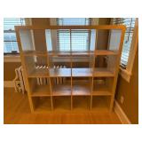 Wood Cube Storage Shelf 16-Cube