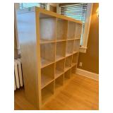 Wood Cube Storage Shelf 16-Cube