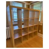 Wood Cube Storage Shelf 16-Cube