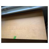 Maple Six-Drawer Dresser 63" W X 19" D X 30" H