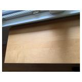 Maple Six-Drawer Dresser 63" W X 19" D X 30" H