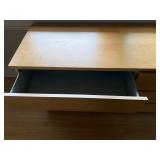 Maple Six-Drawer Dresser 63" W X 19" D X 30" H