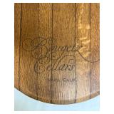 Bougetz Cellars Barrel Head Lazy Susan