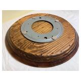 Bougetz Cellars Barrel Head Lazy Susan
