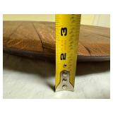 Bougetz Cellars Barrel Head Lazy Susan