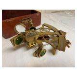 Kelvin Hughes Sextant With Wooden Case