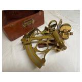 Kelvin Hughes Sextant With Wooden Case