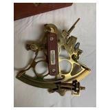 Kelvin Hughes Sextant With Wooden Case
