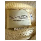 LL Bean & J. Peterman Wool Sweater Mixed Lot, 2, Size Large