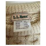 LL Bean & J. Peterman Wool Sweater Mixed Lot, 2, Size Large
