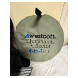 Westcott Illuminator Reflector 4-in-1 Kit With Domke Bag