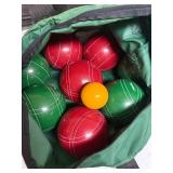 Forster Bocce Ball Set With Carry Bag (Lot of 8)