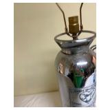 Vintage Elkhart Brass Fire Extinguisher Lamp